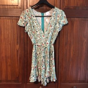Skylar & Madison Floral Romper NWT